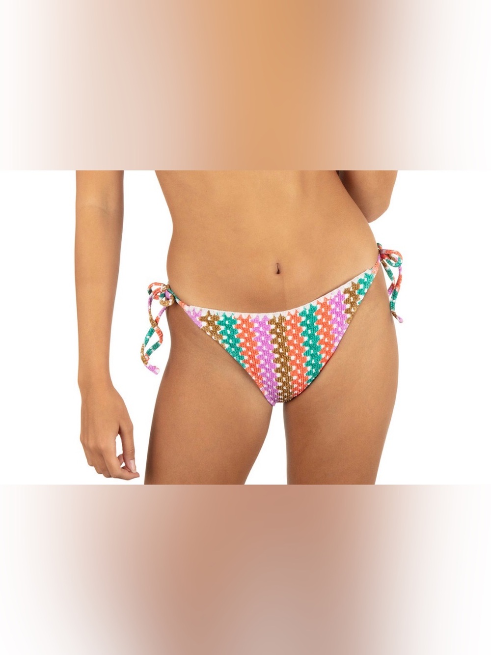 Hurley Juniors Crochet Triangle Bikini Bottom Size XL